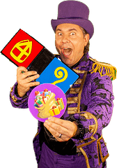 Sinterklaas goochelaar